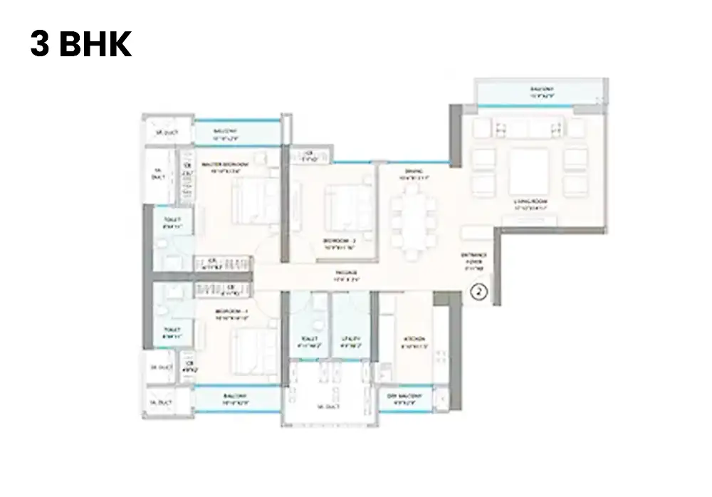 3 BHK