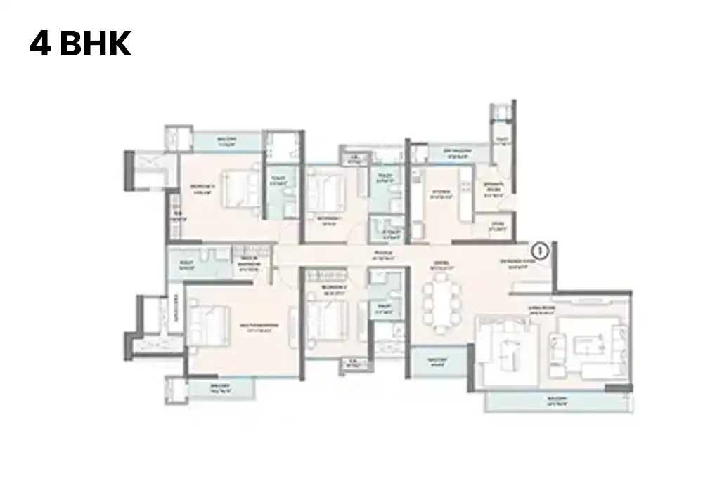 4 BHK